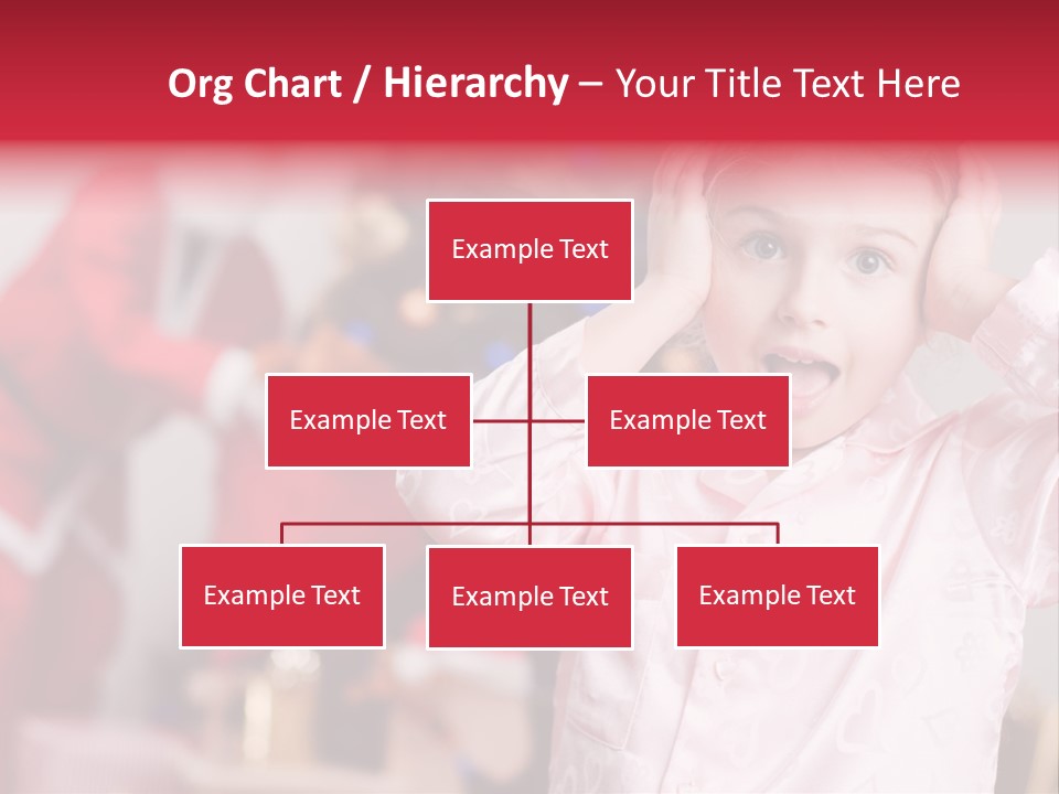 Child Bauble Father PowerPoint Template