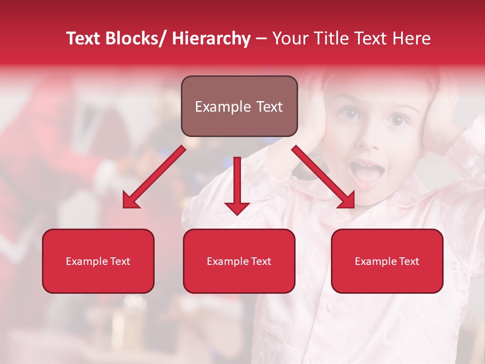 Child Bauble Father PowerPoint Template