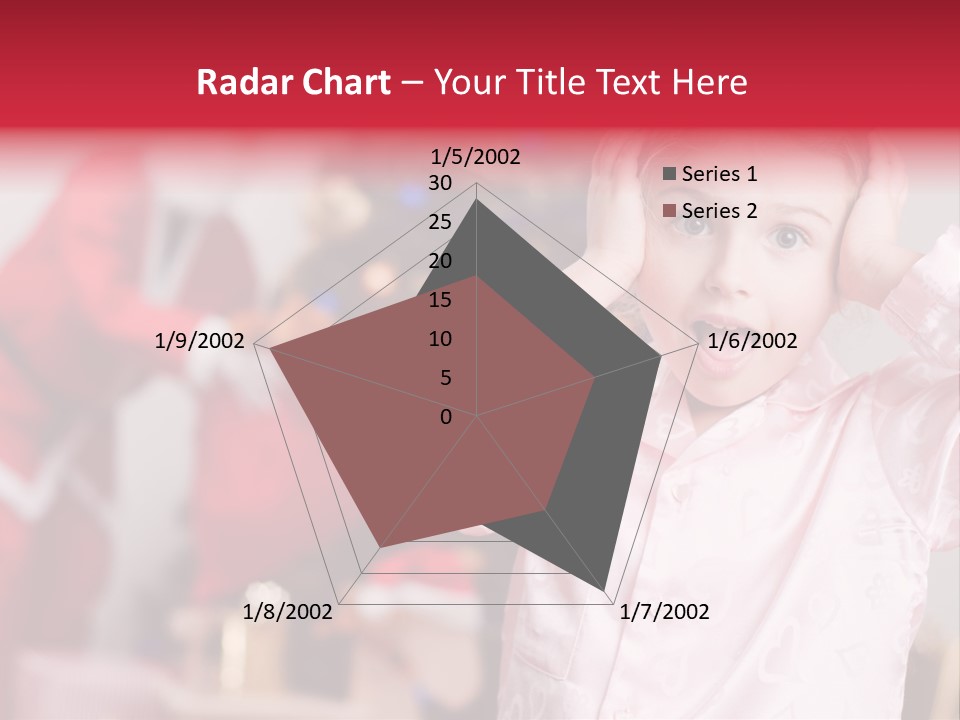 Child Bauble Father PowerPoint Template
