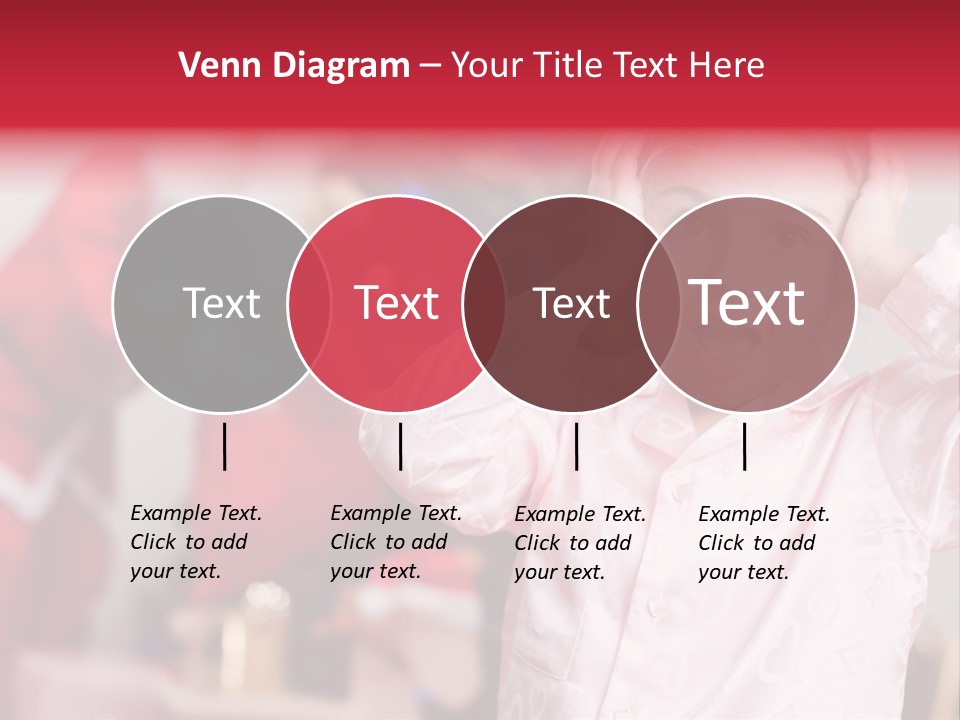 Child Bauble Father PowerPoint Template