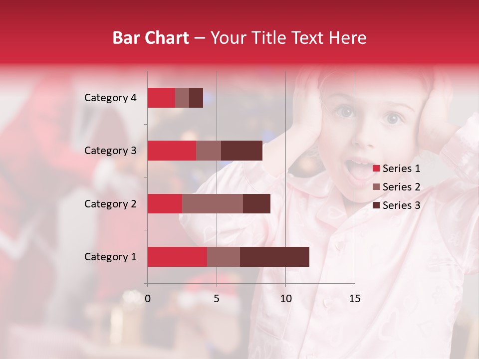 Child Bauble Father PowerPoint Template