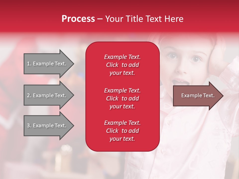 Child Bauble Father PowerPoint Template