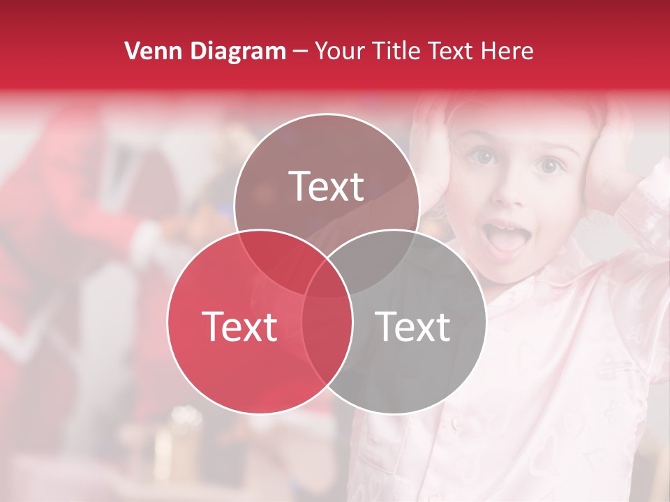 Child Bauble Father PowerPoint Template