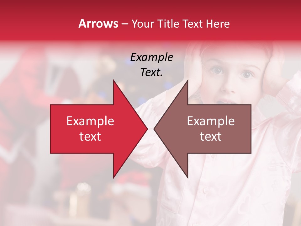 Child Bauble Father PowerPoint Template