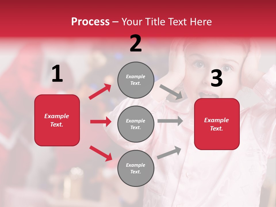 Child Bauble Father PowerPoint Template