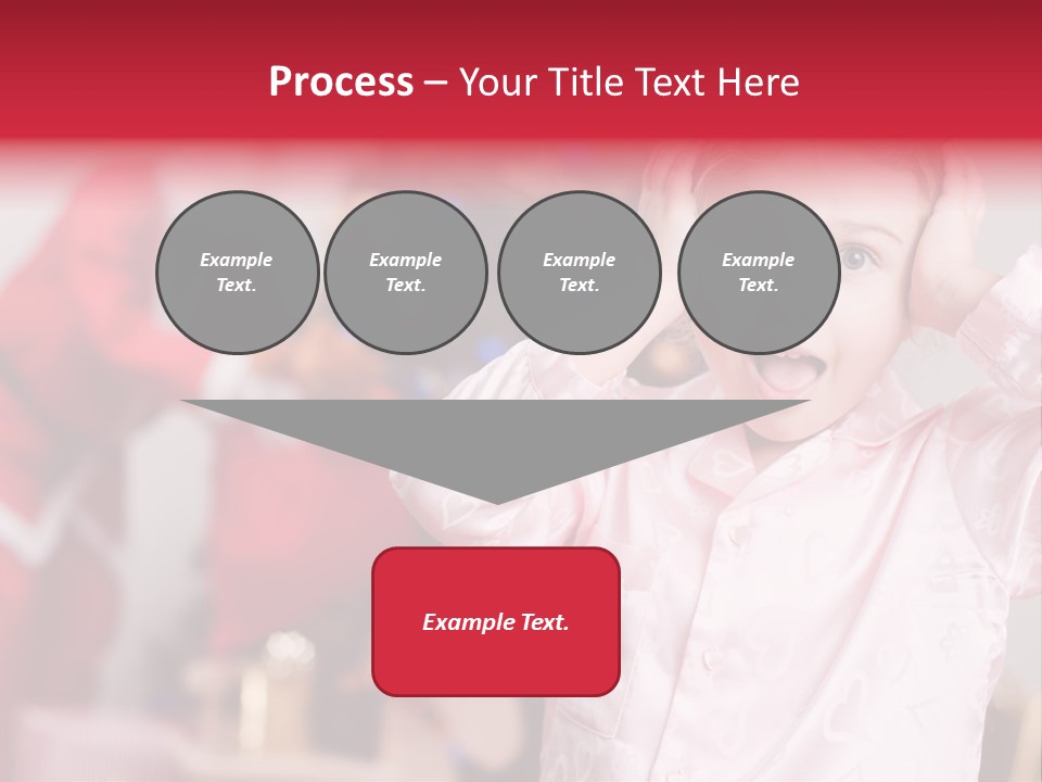 Child Bauble Father PowerPoint Template