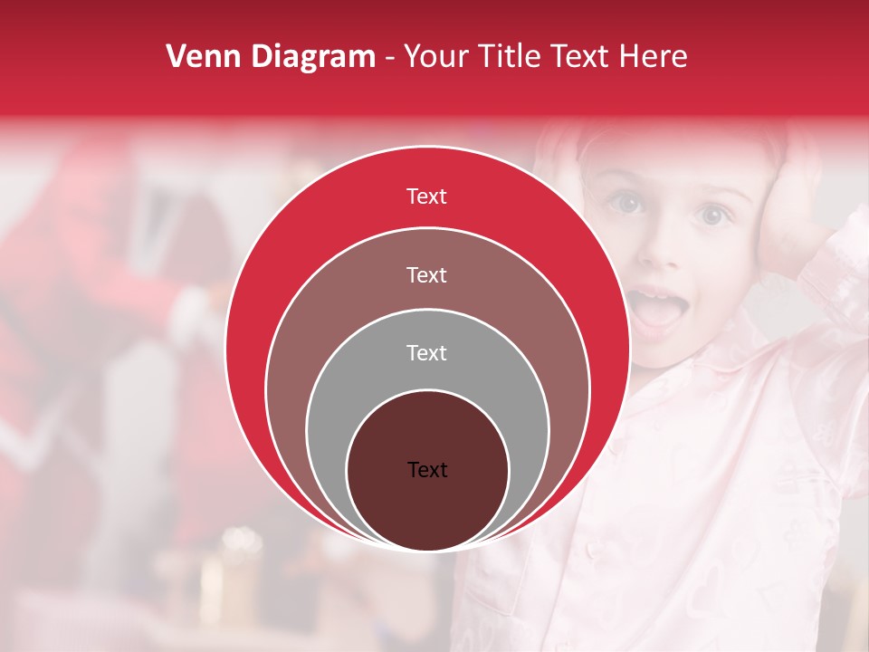 Child Bauble Father PowerPoint Template
