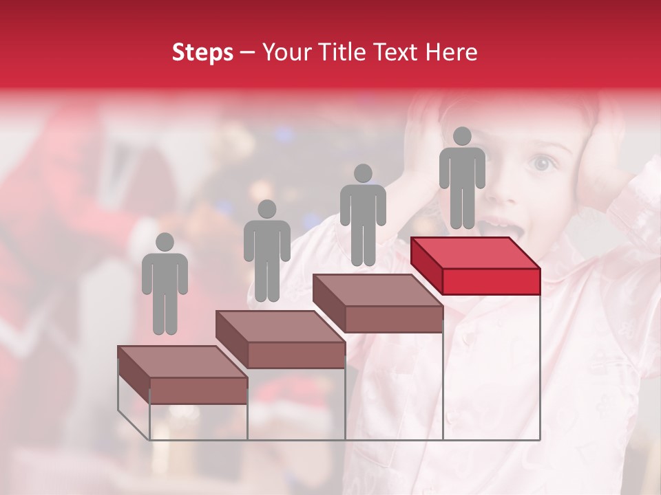 Child Bauble Father PowerPoint Template