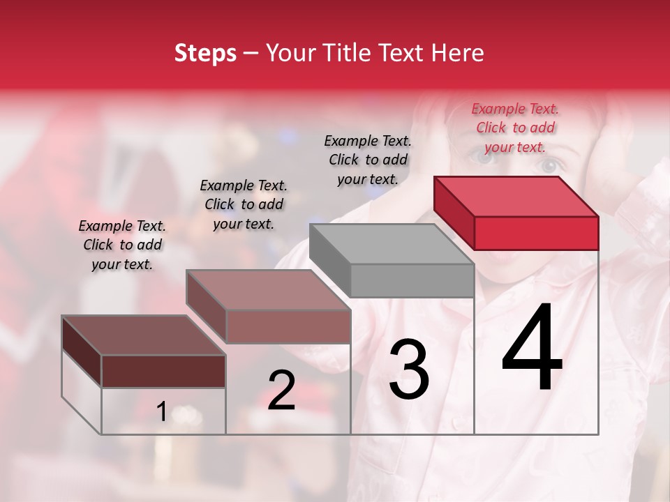 Child Bauble Father PowerPoint Template