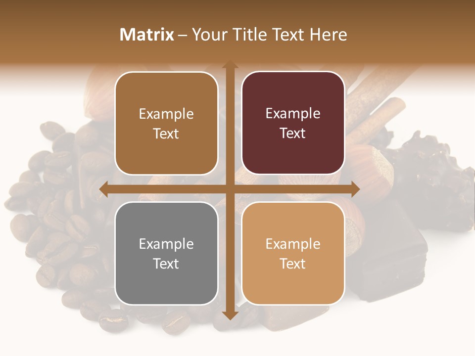 Dark Delicious Coffee PowerPoint Template