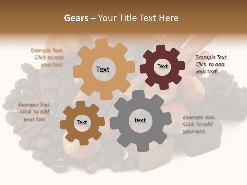 Dark Delicious Coffee PowerPoint Template