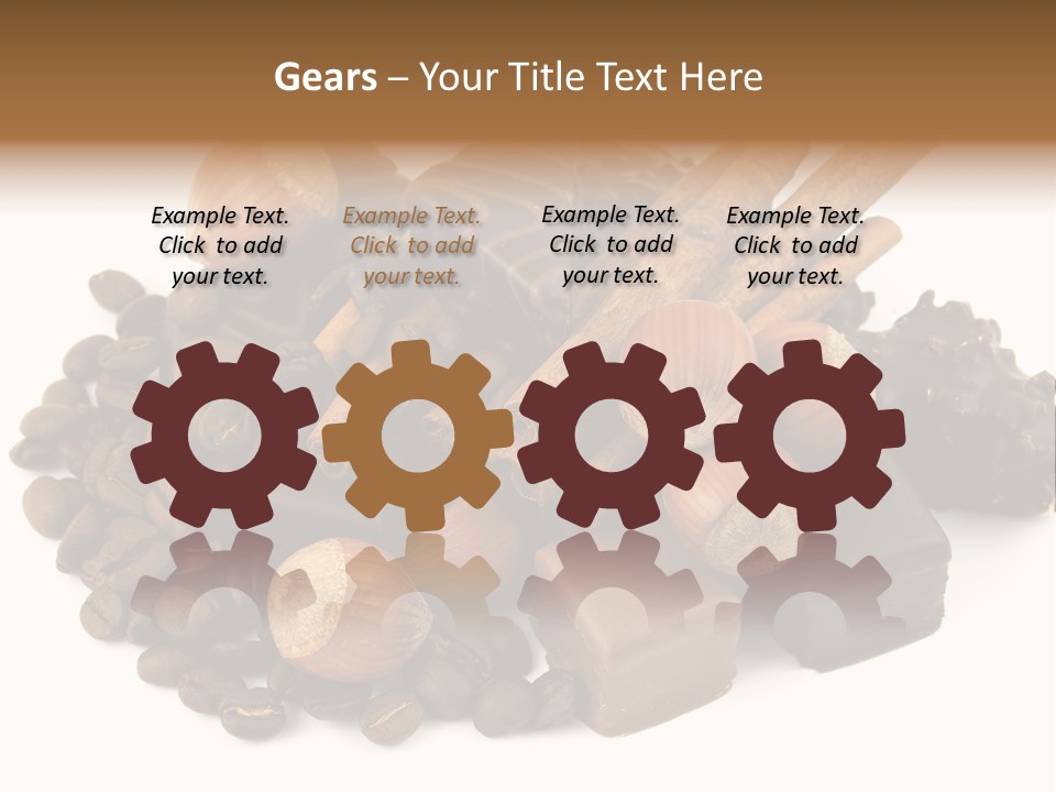 Dark Delicious Coffee PowerPoint Template