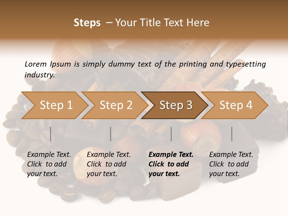Dark Delicious Coffee PowerPoint Template