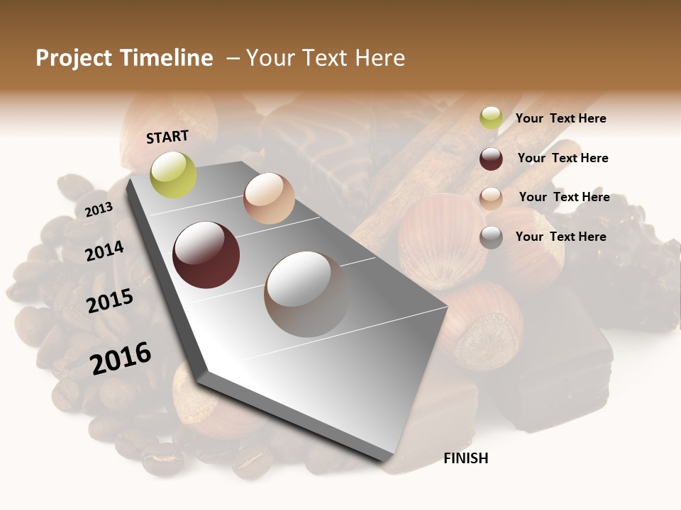 Dark Delicious Coffee PowerPoint Template