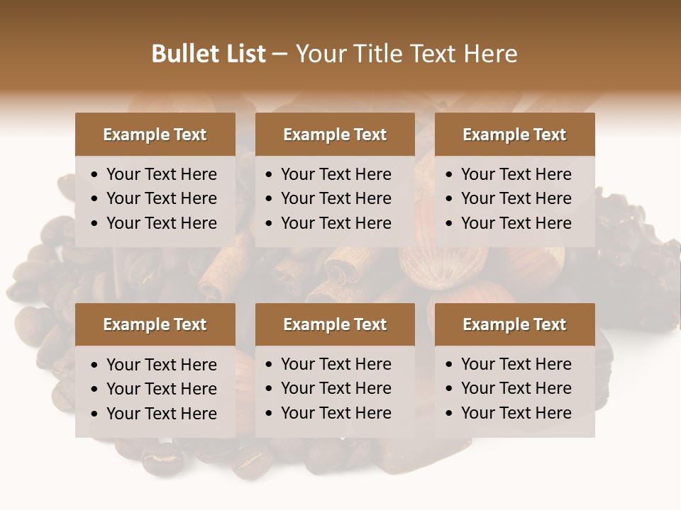 Dark Delicious Coffee PowerPoint Template