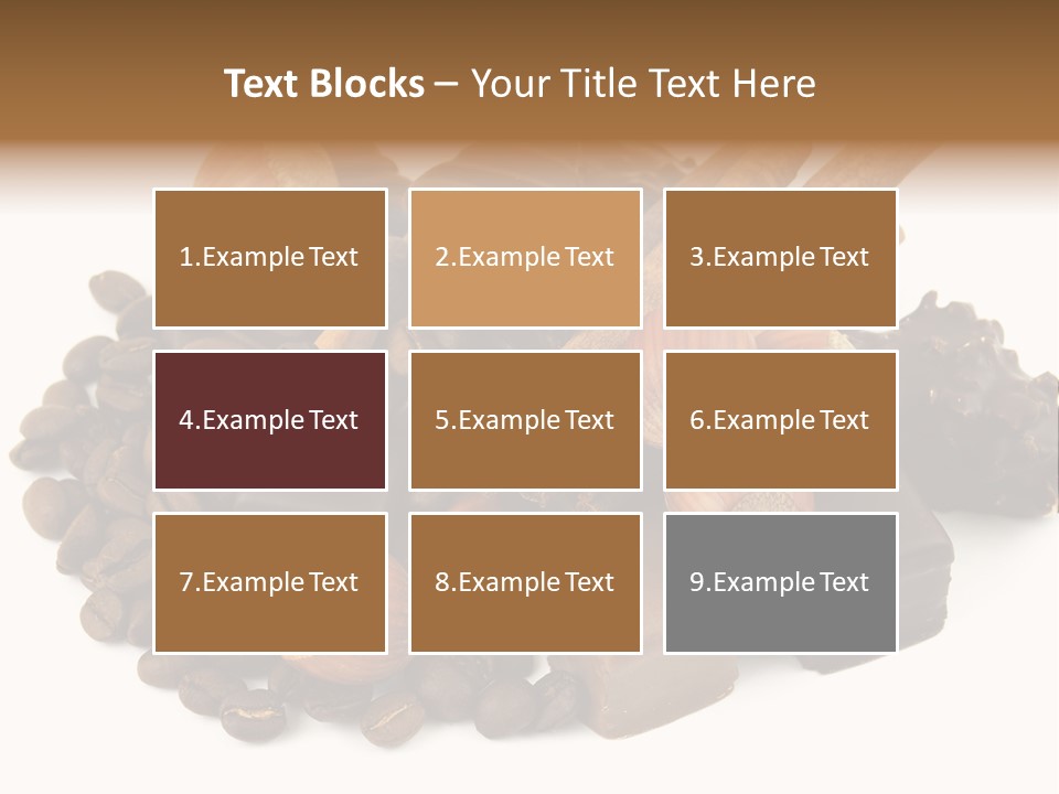 Dark Delicious Coffee PowerPoint Template