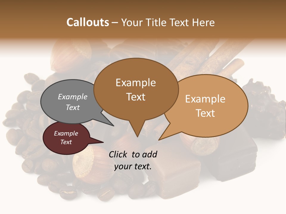 Dark Delicious Coffee PowerPoint Template
