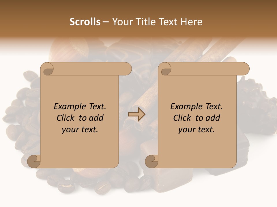 Dark Delicious Coffee PowerPoint Template