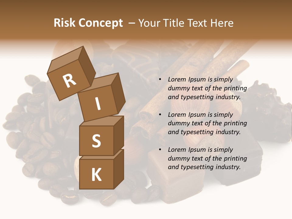 Dark Delicious Coffee PowerPoint Template