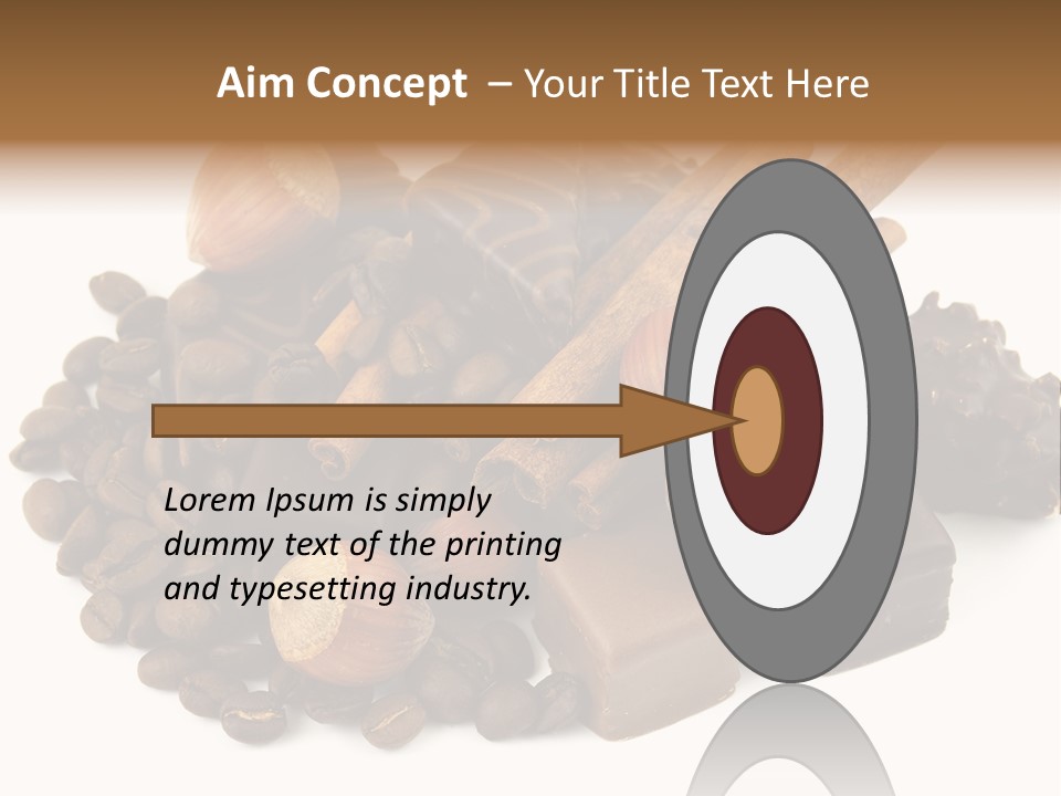 Dark Delicious Coffee PowerPoint Template