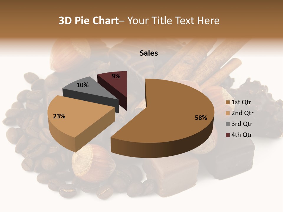 Dark Delicious Coffee PowerPoint Template