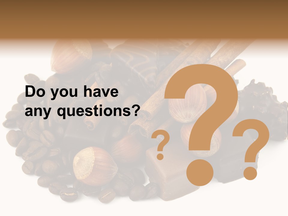 Dark Delicious Coffee PowerPoint Template