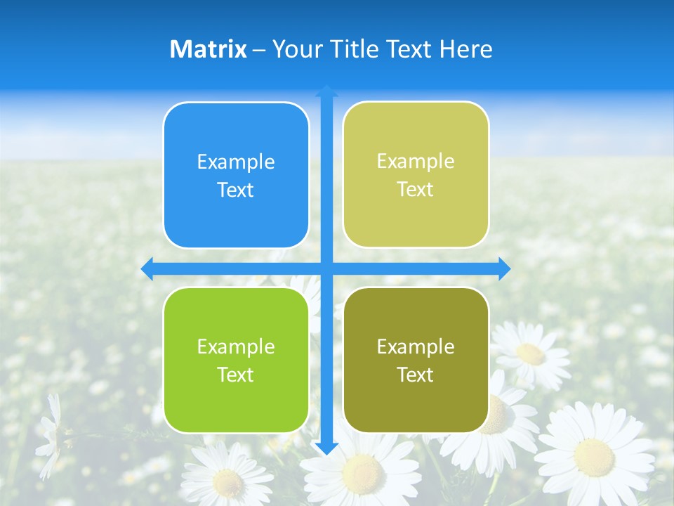 Meadow Outdoor Floral PowerPoint Template