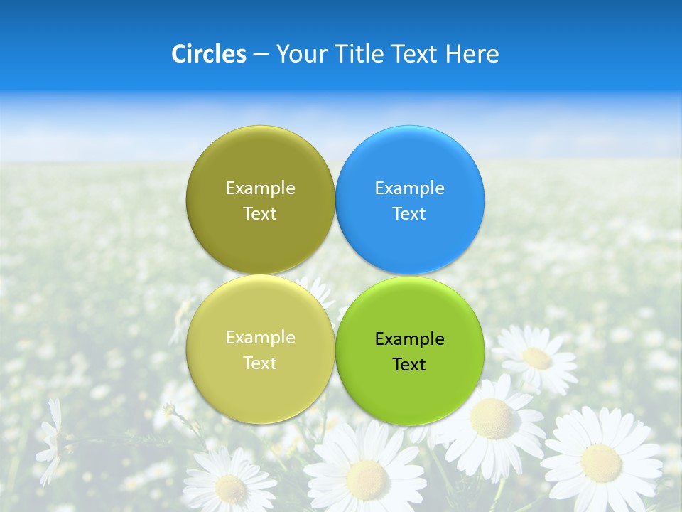 Meadow Outdoor Floral PowerPoint Template