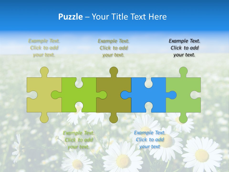 Meadow Outdoor Floral PowerPoint Template