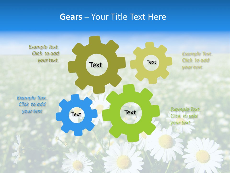 Meadow Outdoor Floral PowerPoint Template