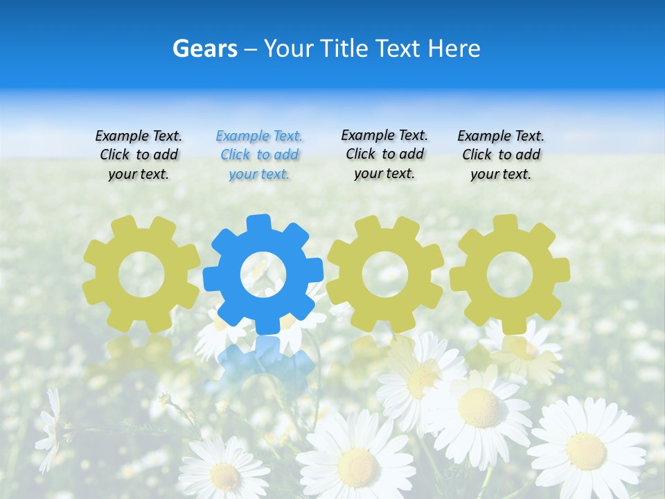 Meadow Outdoor Floral PowerPoint Template