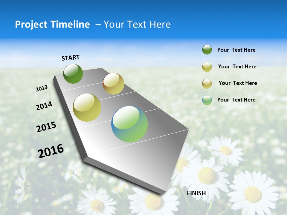 Meadow Outdoor Floral PowerPoint Template