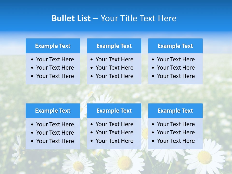 Meadow Outdoor Floral PowerPoint Template