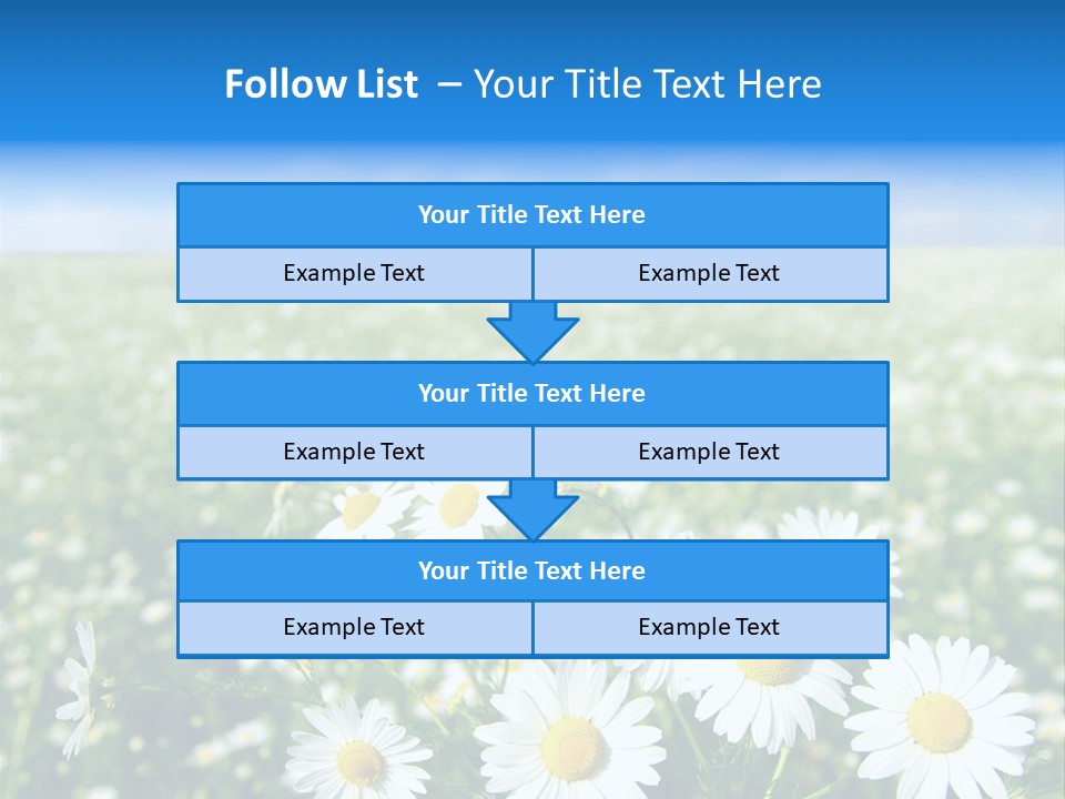 Meadow Outdoor Floral PowerPoint Template