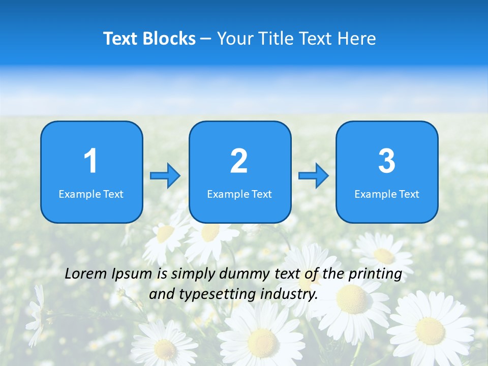 Meadow Outdoor Floral PowerPoint Template