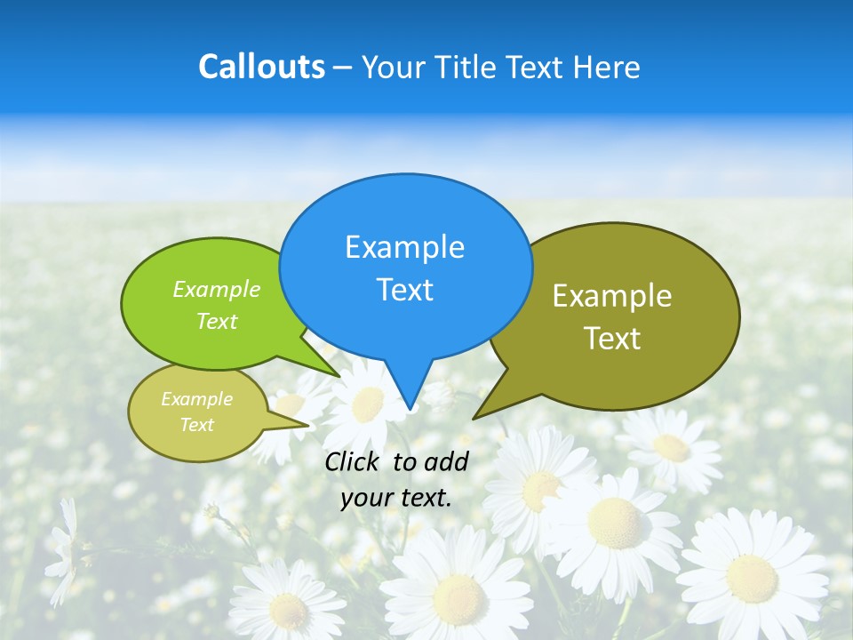 Meadow Outdoor Floral PowerPoint Template
