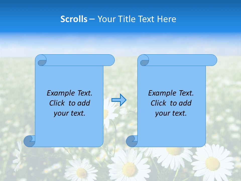 Meadow Outdoor Floral PowerPoint Template