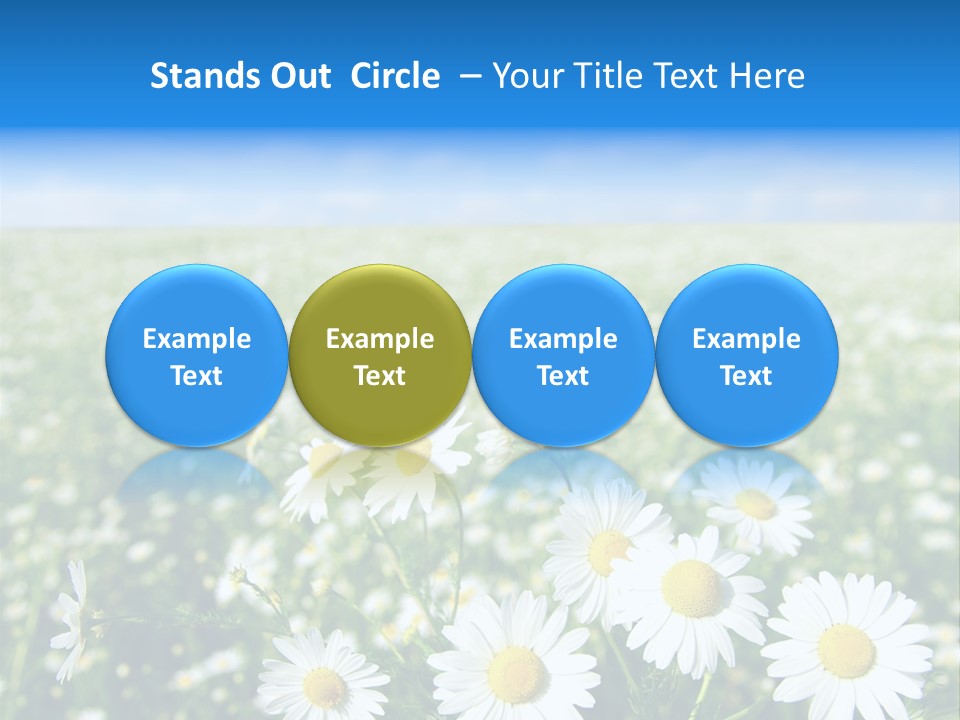 Meadow Outdoor Floral PowerPoint Template