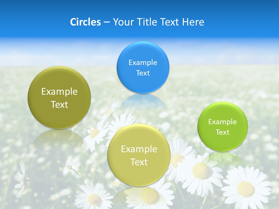 Meadow Outdoor Floral PowerPoint Template