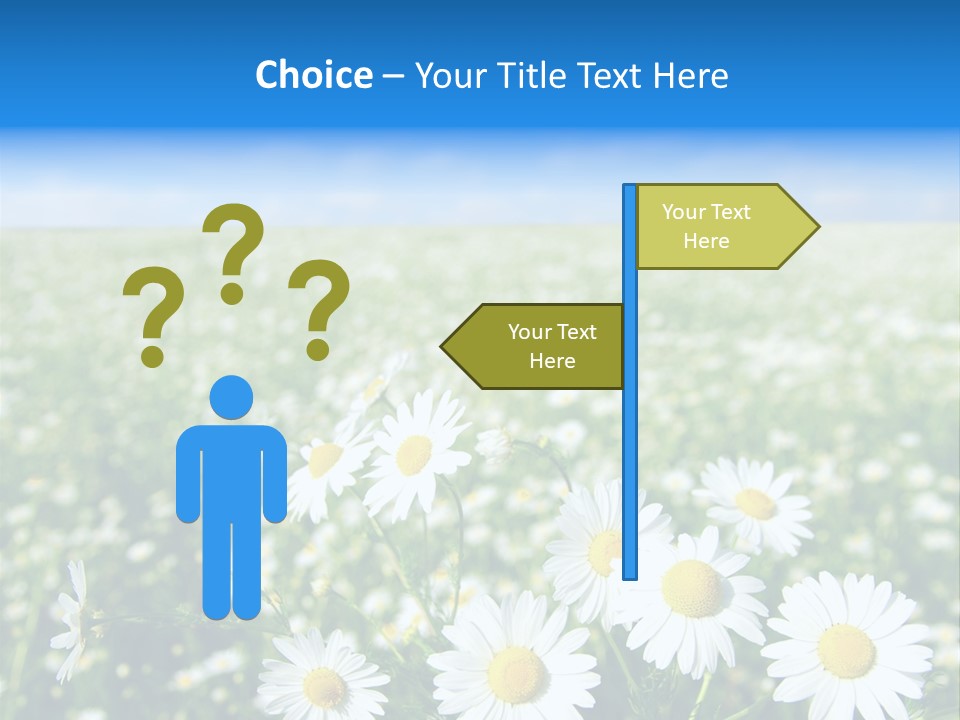 Meadow Outdoor Floral PowerPoint Template