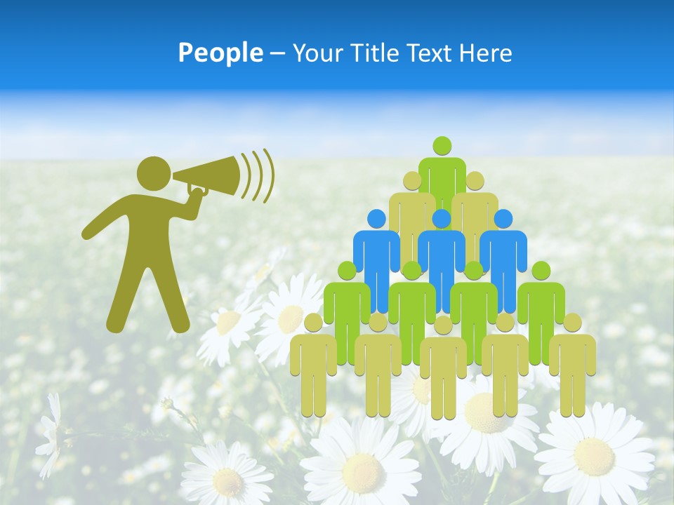 Meadow Outdoor Floral PowerPoint Template