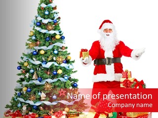 Claus Man People PowerPoint Template