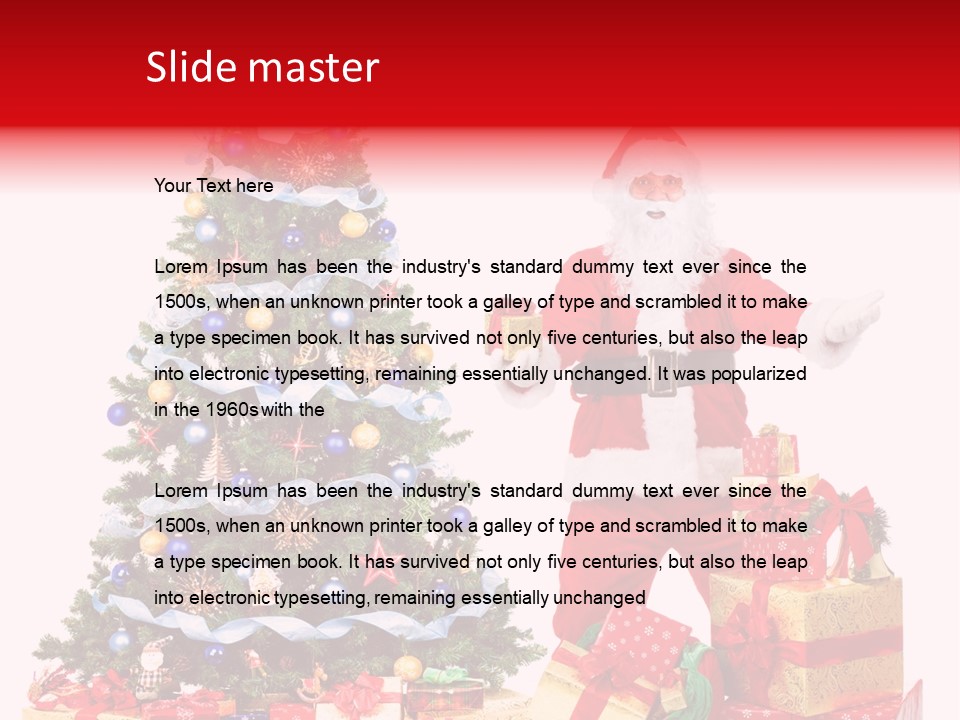 Claus Man People PowerPoint Template