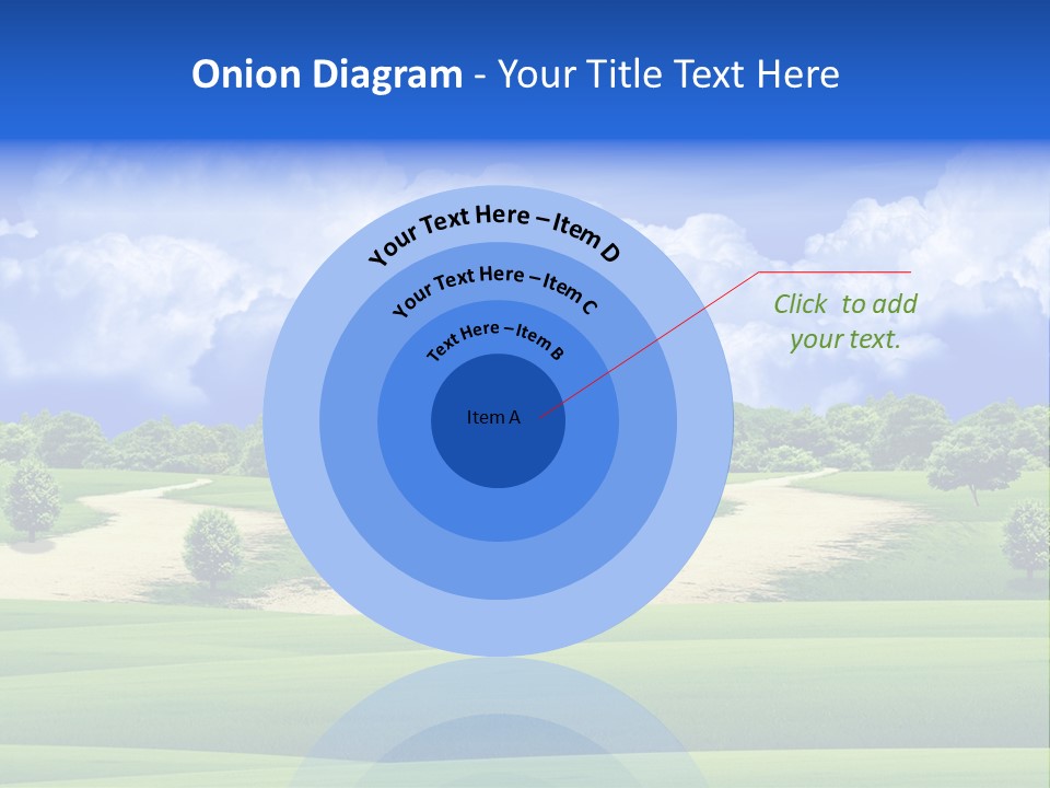 Beautiful Clear Landscape PowerPoint Template