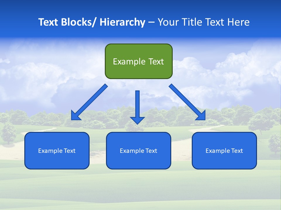 Beautiful Clear Landscape PowerPoint Template