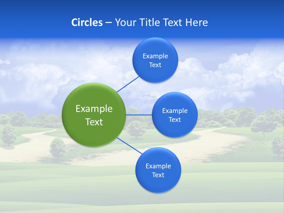 Beautiful Clear Landscape PowerPoint Template