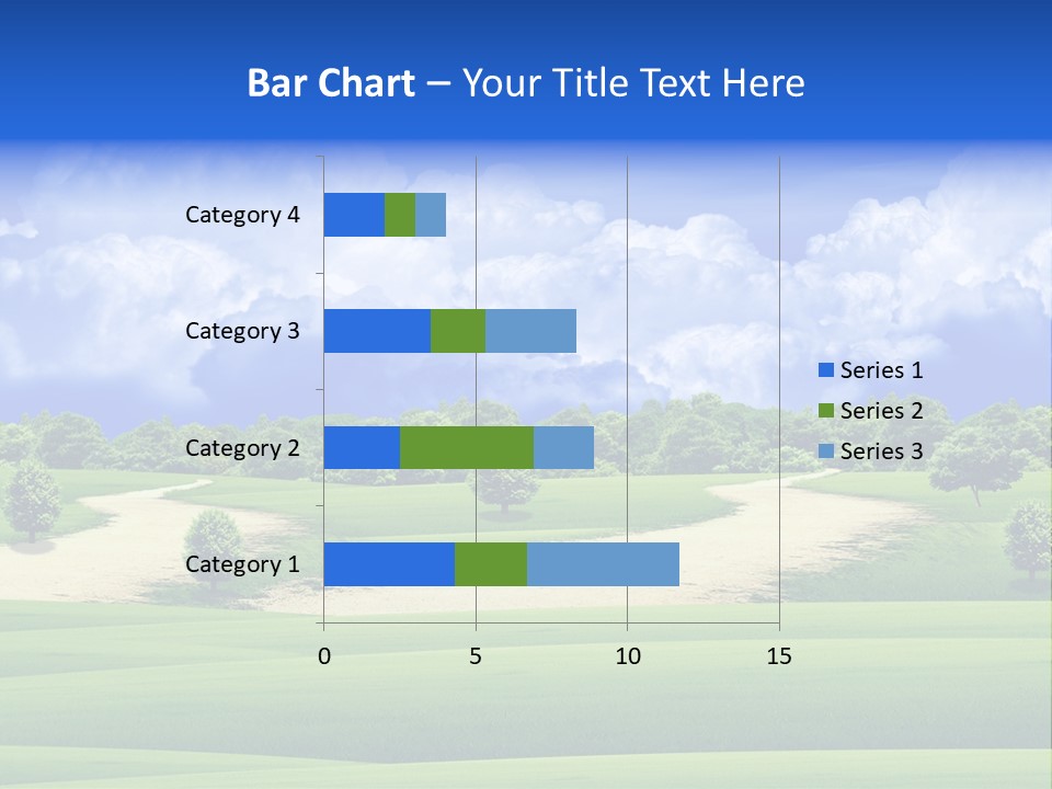 Beautiful Clear Landscape PowerPoint Template