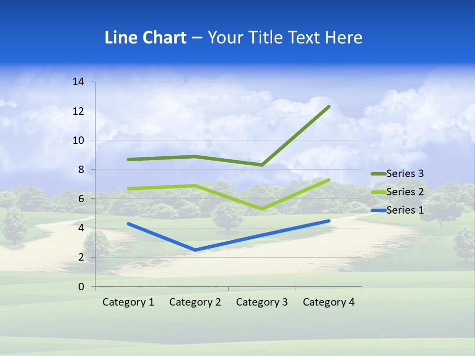 Beautiful Clear Landscape PowerPoint Template