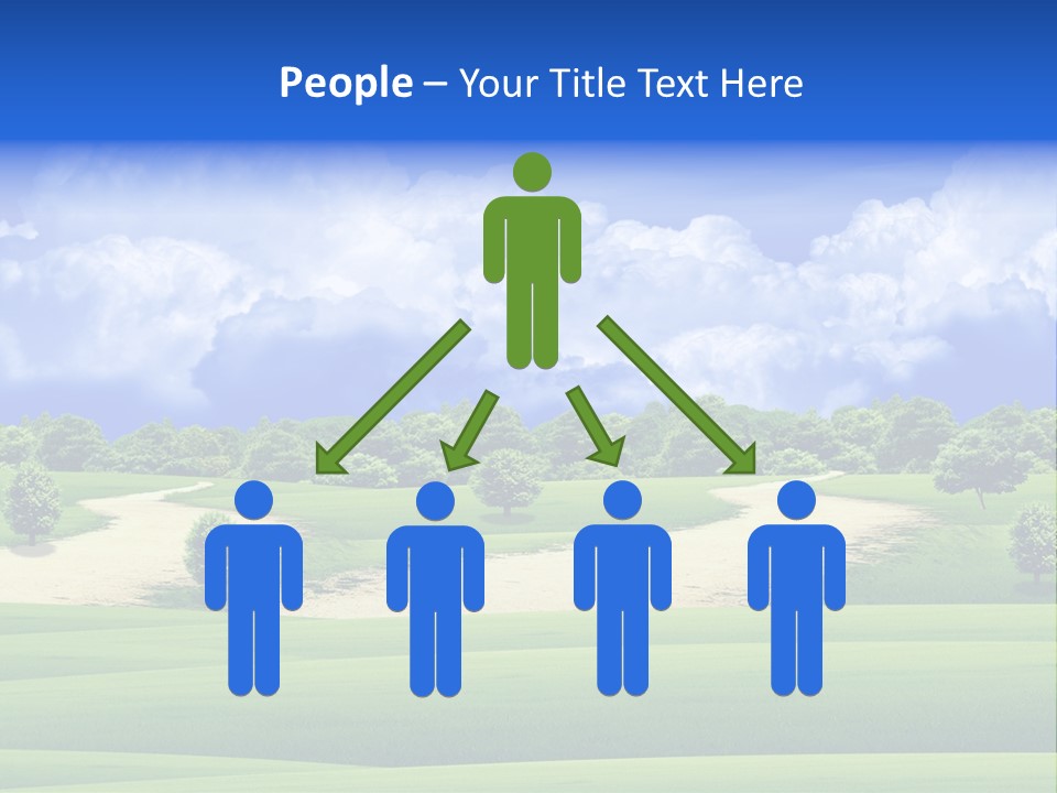 Beautiful Clear Landscape PowerPoint Template