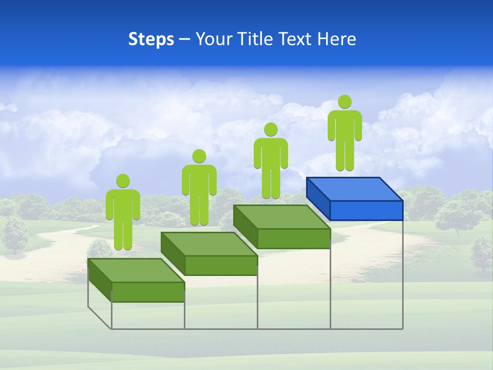 Beautiful Clear Landscape PowerPoint Template